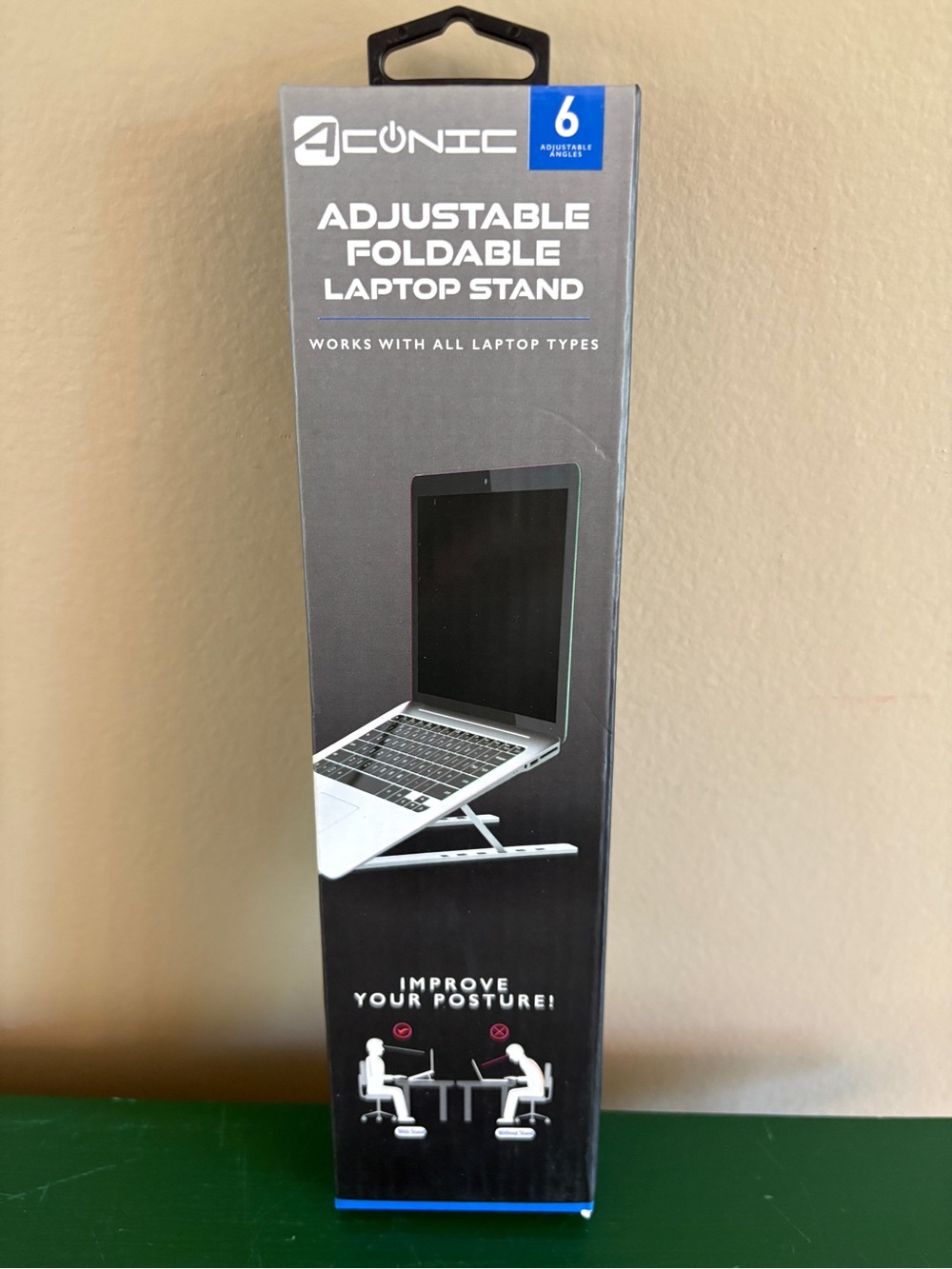 NIB Aconic Adjustable Foldable Laptop Stand